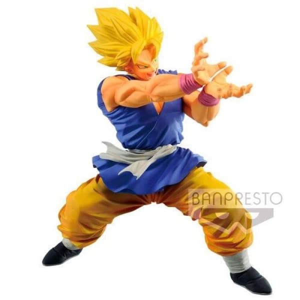 DRAGON BALL GT - Super Sayian Son Goku - Kraftfull poserande figur 15 cm