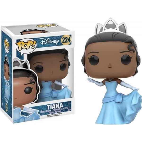 Funko Pop! Disney - Prinsessan och grodan: Tiana - Pop! Vinyl - Blå och grå - 10 cm
