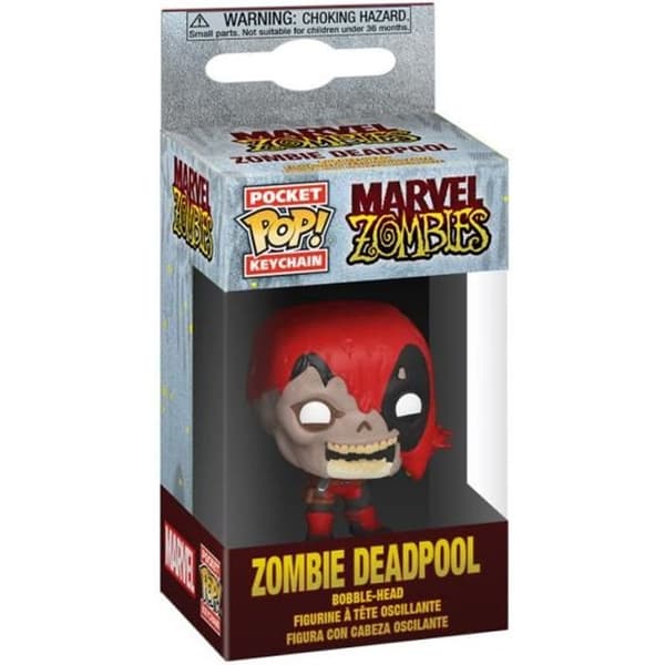 Funko Pocket Pop! Nyckelring Marvel Zombies S1 Deadpool