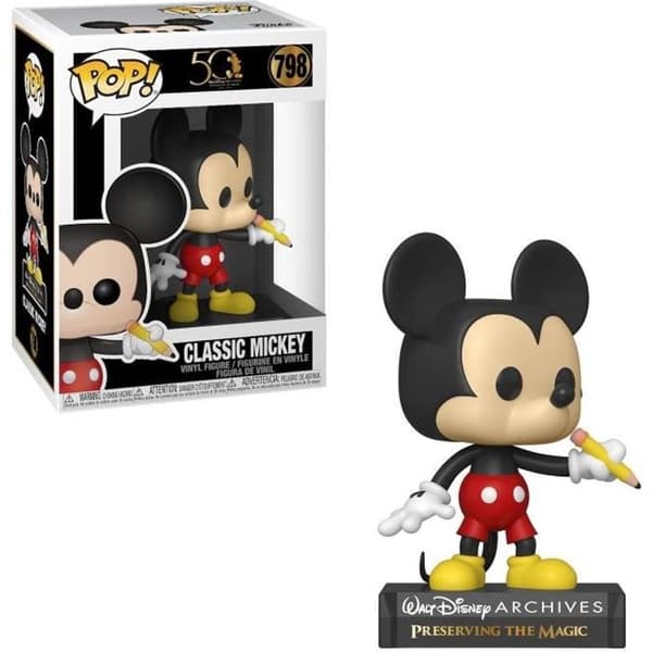Funko Pop! Disney: Arkiv - Klassisk Musse