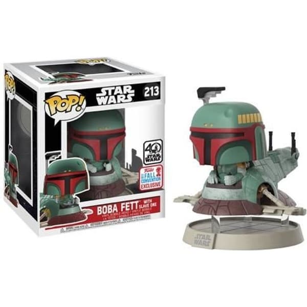 Funko - Star Wars Figure - Boba Fett & Slave One Exklusiv Pop Rides 18cm