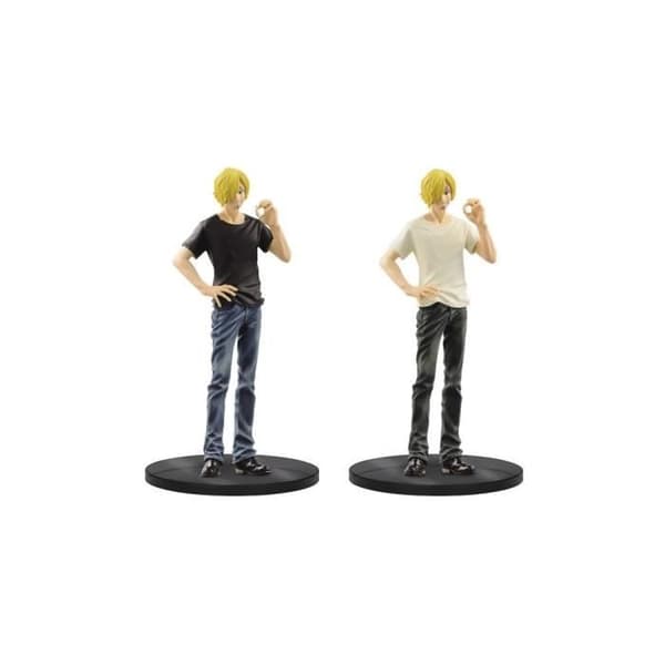 One Piece Figure - Sanji Jeans Freak Vol08 - BANPRESTO - PVC - 16cm