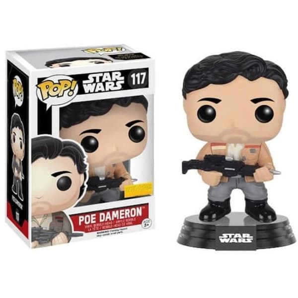 Funko Pop! Star Wars Ep.7: Poe Dameron - FUNKO - Bobble Head - 9 cm
