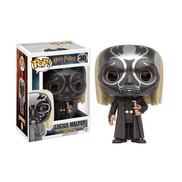 Harry Potter-figur - Lucius som dödsätare Exklusiv pop 10 cm