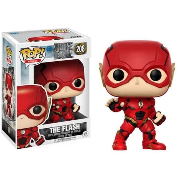 Figur - Funko Pop! - DC Comics - Justice League: Flash - 9 cm - Röd - Blandat