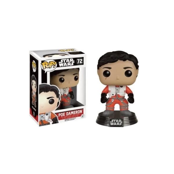 Star Wars-figur - FUNKO - Poe Dameron utan hjälm - Pop! - Vinyl - 10 cm