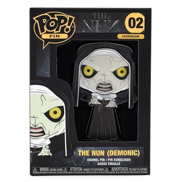 Funko POP! The Nun - Large The Nun (Demonisk) #02 Stor emaljstift
