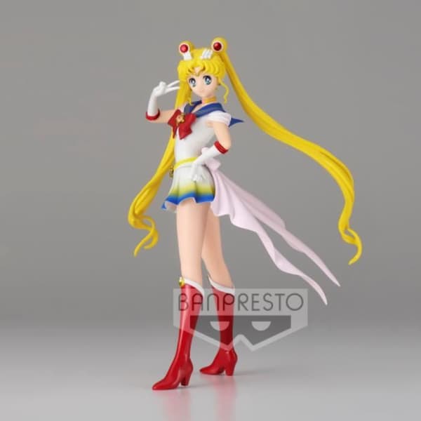 PRETTY GUARDIAN-Super Sailor Moon Vers.B-Glitter&amp;Glamous Figur 23cm