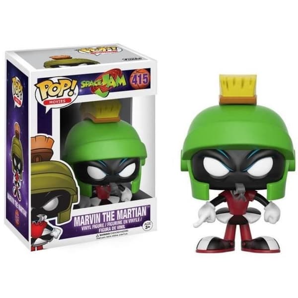 Funko Pop! Space Jam: Marvin the Martian - FUNKO - Pop! Vinyl - Flerfärgad - 9 cm