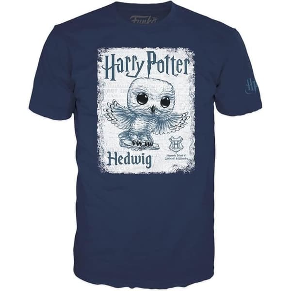 Funko Pop! &amp; T.Shirt M (vuxen) : Harry Potter - Hedwig