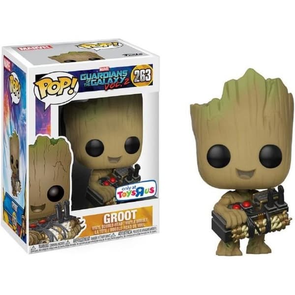 Funko - POP! Marvel: Guardians of the Galaxy 2 - Groot håller bomber - Bobble-Head 263