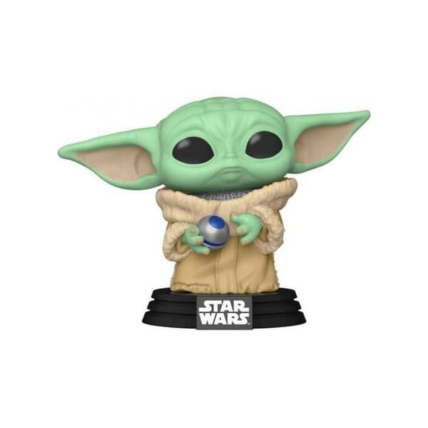 Figure Star Wars - Book of Boba Fett - Grogu med pansarpop 10cm