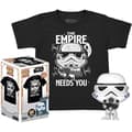 Miniatyrbild 2 av 2: Pocket Pop! &amp; Tee - Star Wars - Stormtrooper - Storlek M (kd)
