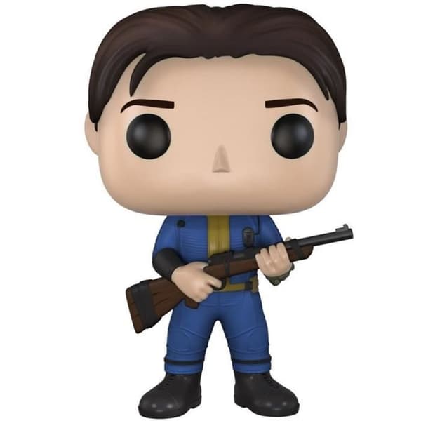 Funko Pop! Fallout: Sole Survivor - FUNKO - Pop! Spel - Blandat - Inomhus - Blå - 10 cm