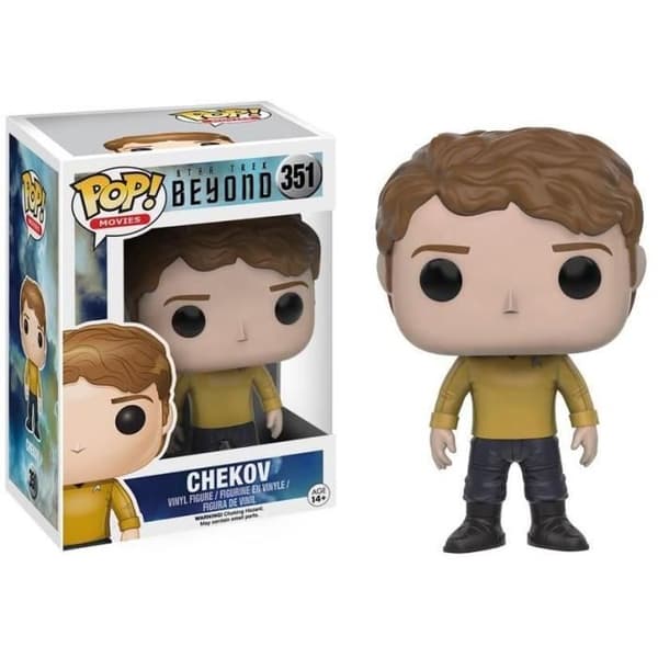 Funko Pop! Star Trek Beyond: Chekov - FUNKO - Pop! Vinyl - Flerfärgad - Gul - Inredning