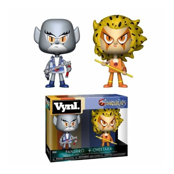 Figurer - FUNKO - Thundercats Panthro &amp; Cheetara - 2-pack - 10,2 cm - Blandet