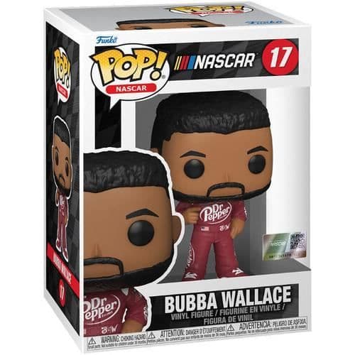 FUNKO POP! NASCAR: Bubba Wallace (Dr Pepper) [] Vinylfigur