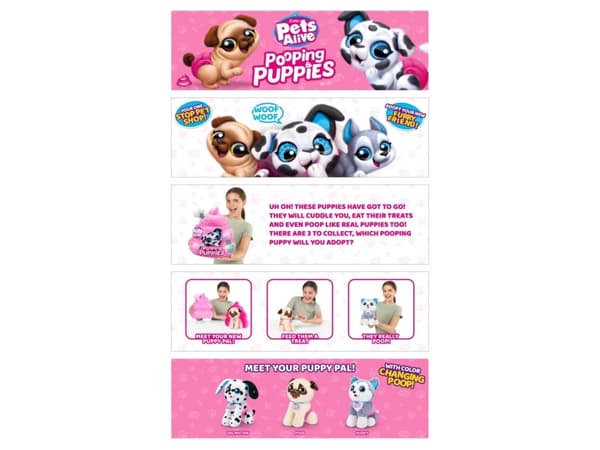 Pets Alive Pooping Puppies S1