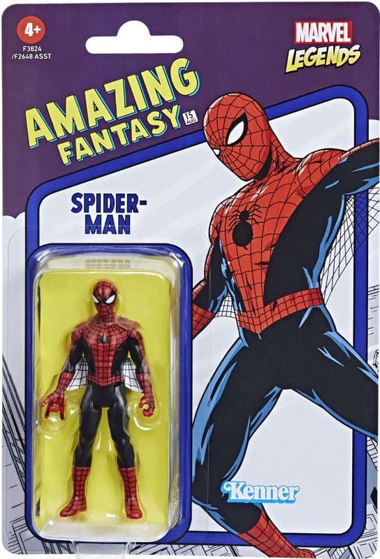 MARVEL LEGENDS 9 cm RETRO SPIDER-MAN