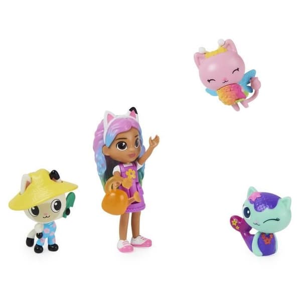 Gabby and her Friends box set - SPIN MASTER - Kattfigurer och överraskningstillbehör - Leksak för barn från 3 år och uppåt