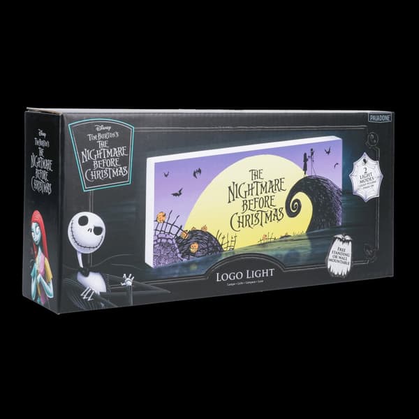 Paladone Nightmare Before Christmas Logo Light