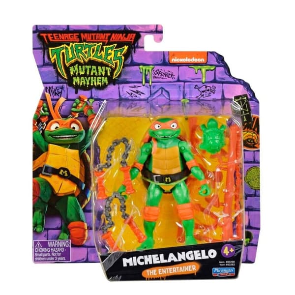 Michelangelo Figur Turtles Mutant Mayhem