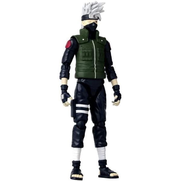 Anime Heroes figur - Bandai - Naruto Shippuden - Kakashi Hatake (fjärde stora ninjakriget) - 17 cm