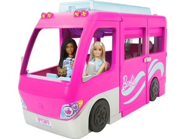 Barbie DREAM CAMPER Vehicle Playset, Action/ Eventyr, Camper, 3 år, Flerfarget, Plast