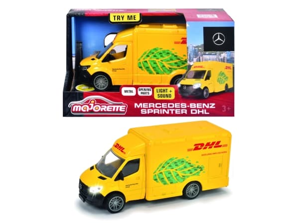 Simba Vehicle Majorette G.S. Mercedes-Benz DHL 12 cm