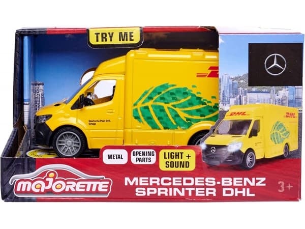 Simba Vehicle Majorette G.S. Mercedes-Benz DHL 12 cm