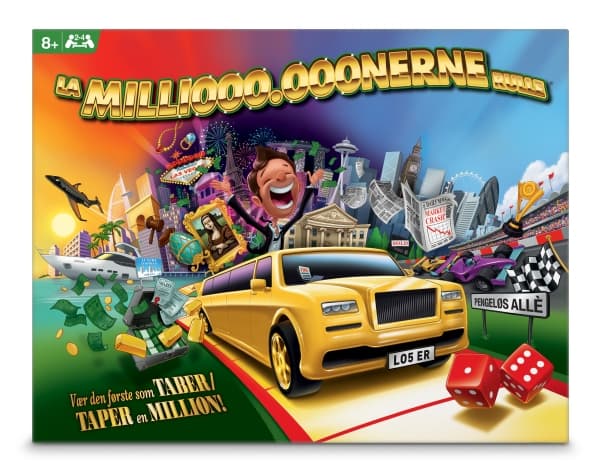 Lad Milliooonerne rulle, brætspil