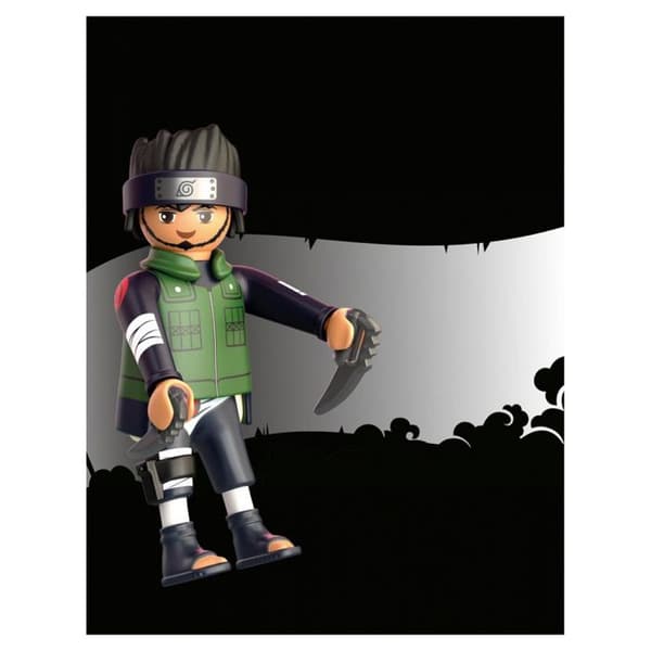 Figurin - PLAYMOBIL - Asuma - Naruto Shippuden - Grön - Flerfärgad - Barn