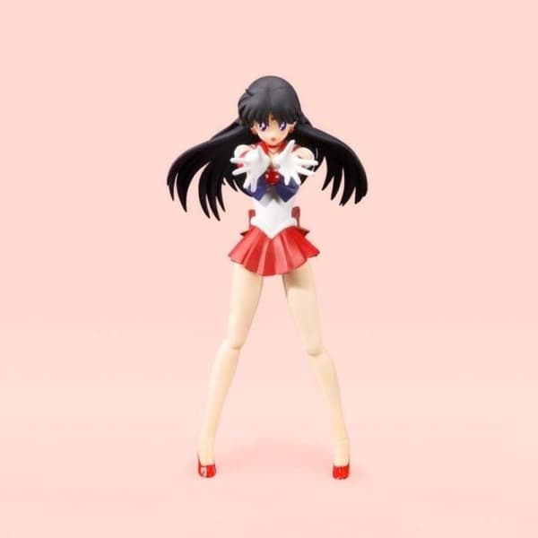 Figurine - Shfiguarts - Sailor Moon - Sailor Mars Anim Color, Micromania-Zing, nummer ett fransk spelare inom tv-spel och popkultur