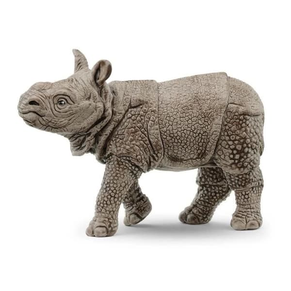 Schleich 14860 Wild Life Baby indisk noshörning