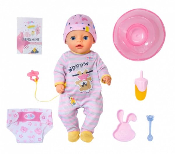 DUKKE - BABY BORN JENTE 36 CM