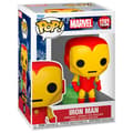 Miniatyrbilde 1 av 2: POP figure Marvel Holiday Iron Man