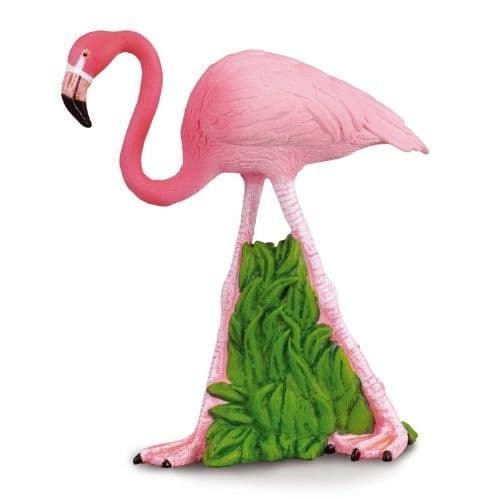 Collecta Wild Animals Flamingo Figurine - FLAMINGO Model - COLLECTA Brand - Rosa Färg - Från 3 år gammal