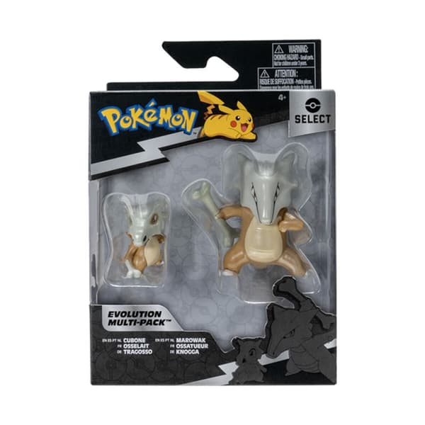 Action Figurer Pokémon Evolution Pack - Cubone & Marowak