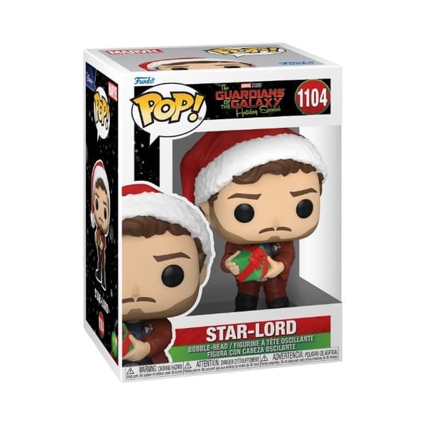 Funko Pop! Vinyl Guardians of the Galaxy Star-Lord Holiday Special