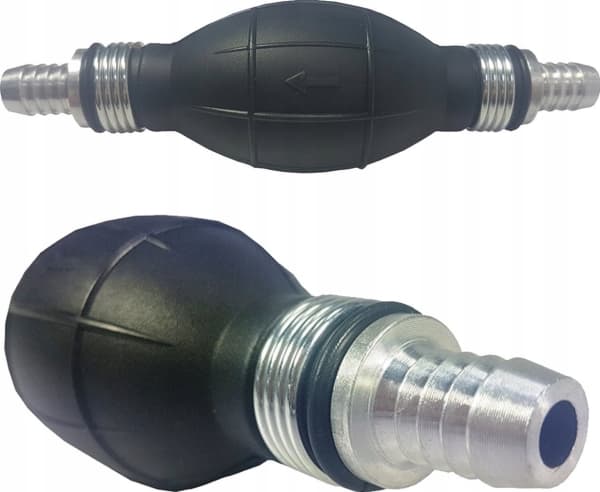 Sølv SØLV MANUELL DRIVSTOFFPUMPE PÆRE 12mm