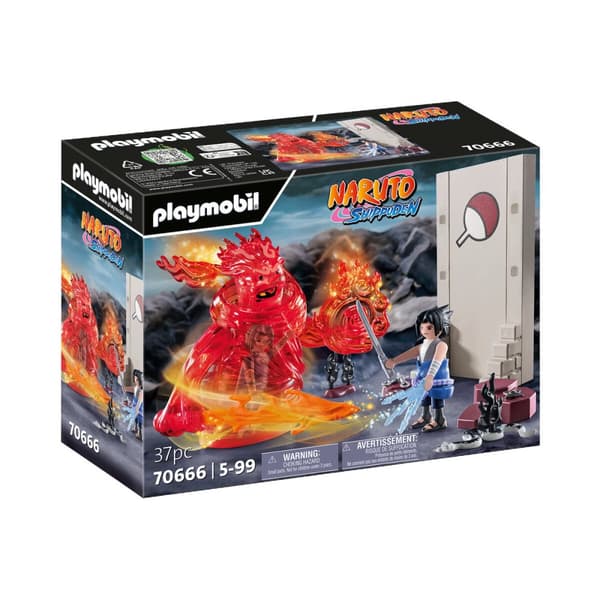Playset Playmobil 70666 Sasuke vs Itachi 37 Dele