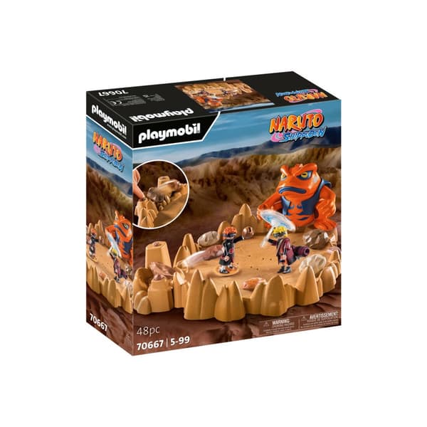 Playset Playmobil 70667 Naruto vs. Pain 48 Dele