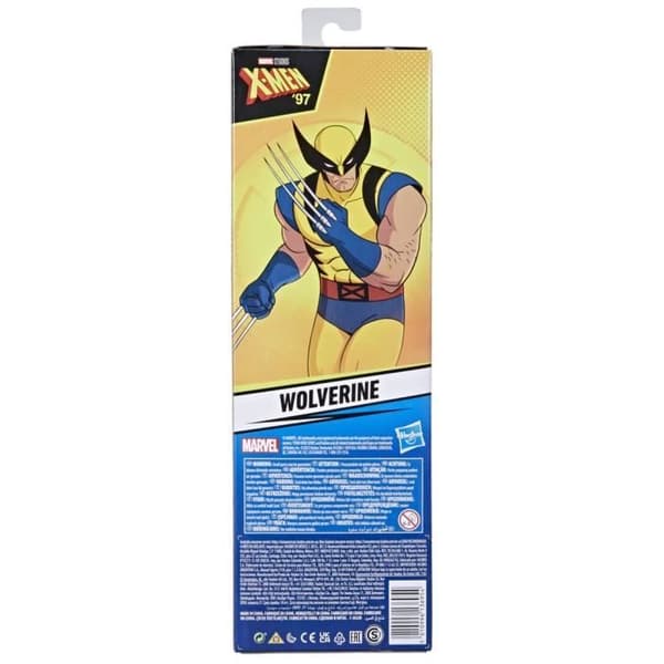 Titan Hero Series 28,5 cm Wolverine figur, från 4 år och uppåt