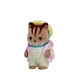 Miniatyrbild 2 av 4: SYLVANIAN FAMILIES Figurine - Baby ekorre med hatt och väska