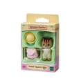 Miniatyrbild 1 av 4: SYLVANIAN FAMILIES Figurine - Baby ekorre med hatt och väska