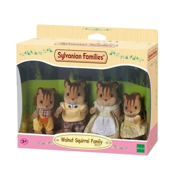 Röda ekorrfamiljen - SYLVANISKA FAMILJER - Miniatyrkaraktär - Blandat - Från 3 år