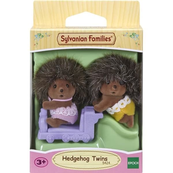 Sylvanian Families - EPOCH - The hedgehog tvillingar - Blandat - 3 år och uppåt - med lokomotiv