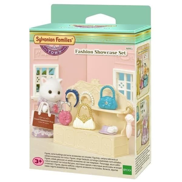 Lädervaror Display och tillbehör - SYLVANIAN FAMILIES - 6015 - Persian Cat - Handväska boutique