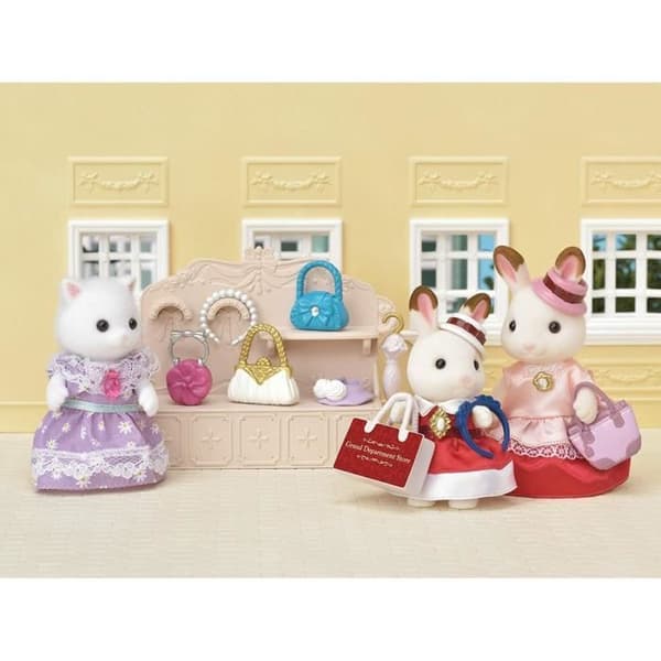 Lädervaror Display och tillbehör - SYLVANIAN FAMILIES - 6015 - Persian Cat - Handväska boutique