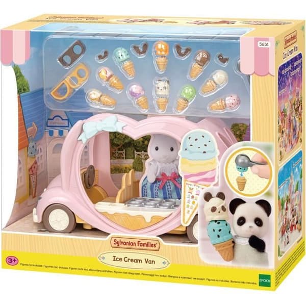 Den resande glasssäljaren - SYLVANIAN FAMILIES - 5651 - Exteriör - Rosa - Från 3 år
